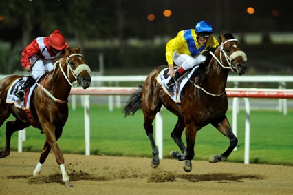 Venido desde Sudáfrica, el argentino HONOUR DEVIL hacía suyas las UAE 2000 Guineas